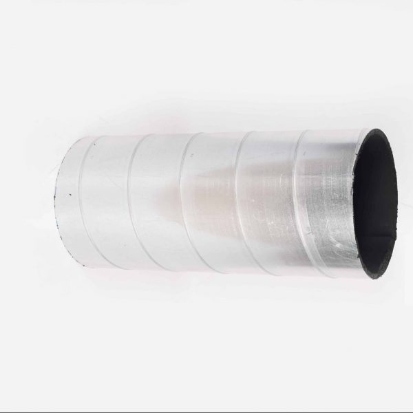 Conducto circular helicoidal para climatización de chapa galvanizada con aislado interior de 10mm